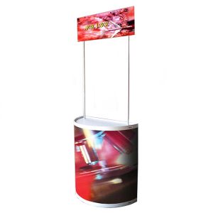 DEMO STAND CURVO PVC